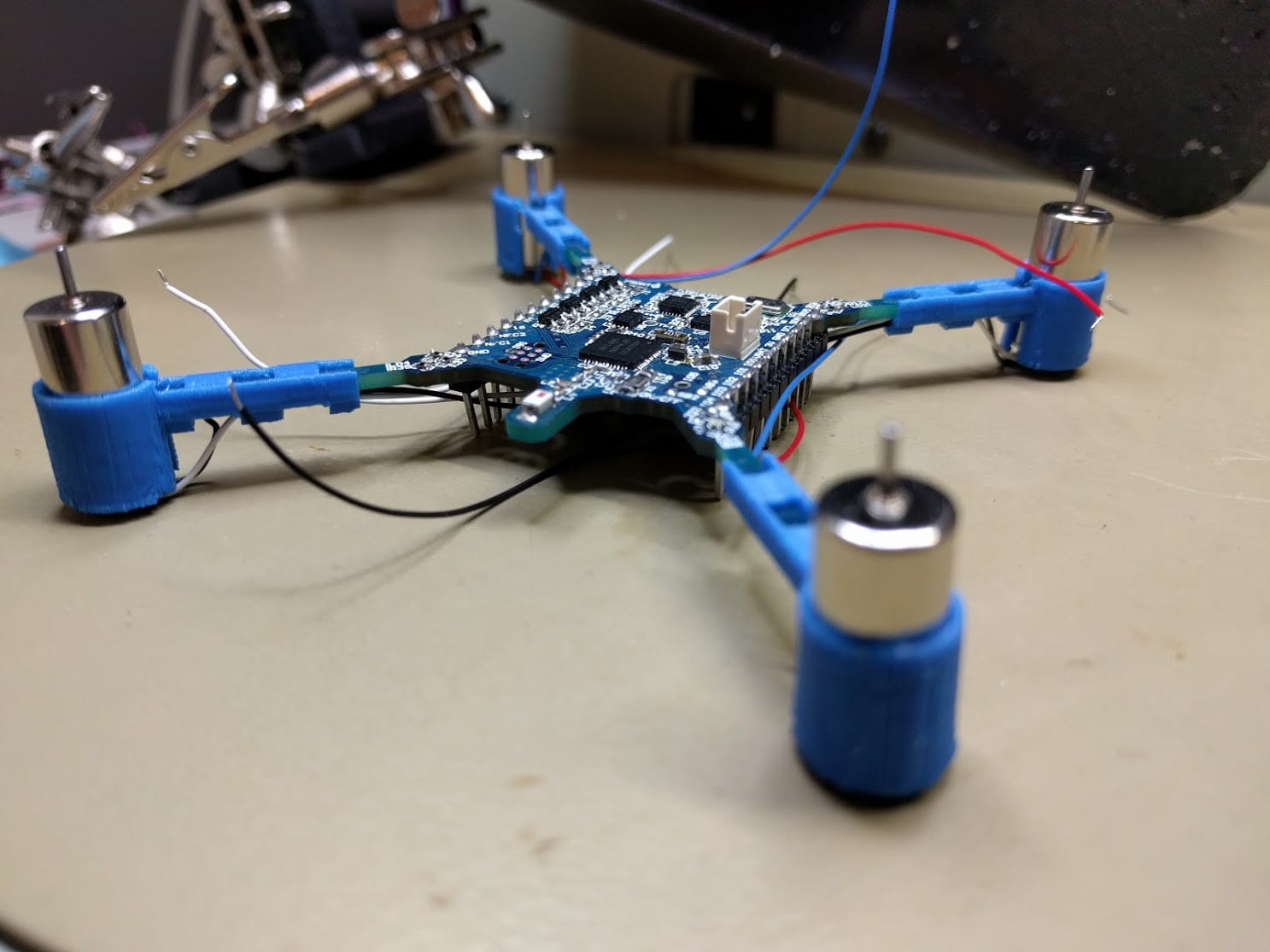 A drone looking device 